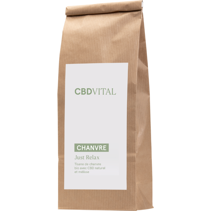 Tisane chanvre CBD Bio 1,5% - just relax