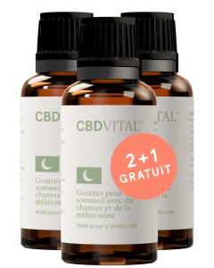Gouttes pour le sommeil ★ 2 + 1 GRATUIT