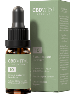 CBDVITAL Naturextrakt Premium 10% - Vorderansicht